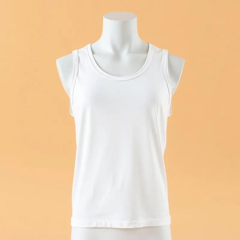 Sleeveless Tank Top — front view